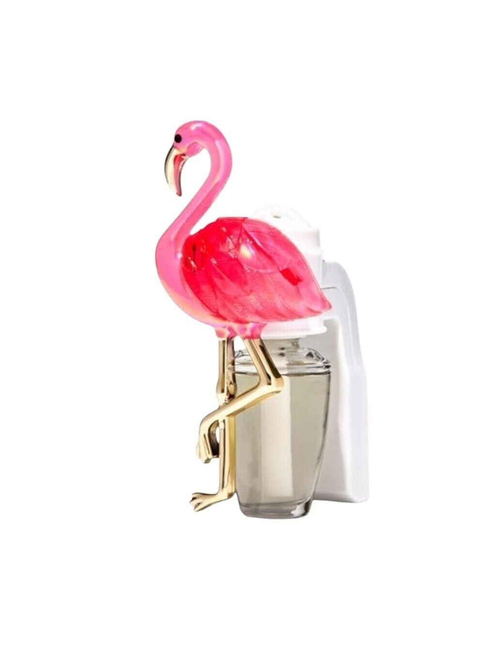 PINK HAPPY FLAMINGO WALLFLOWER PLUG NIGHTLIGHT SCENT CONTROL BATH & BODY WORKS - Picture 4 of 6